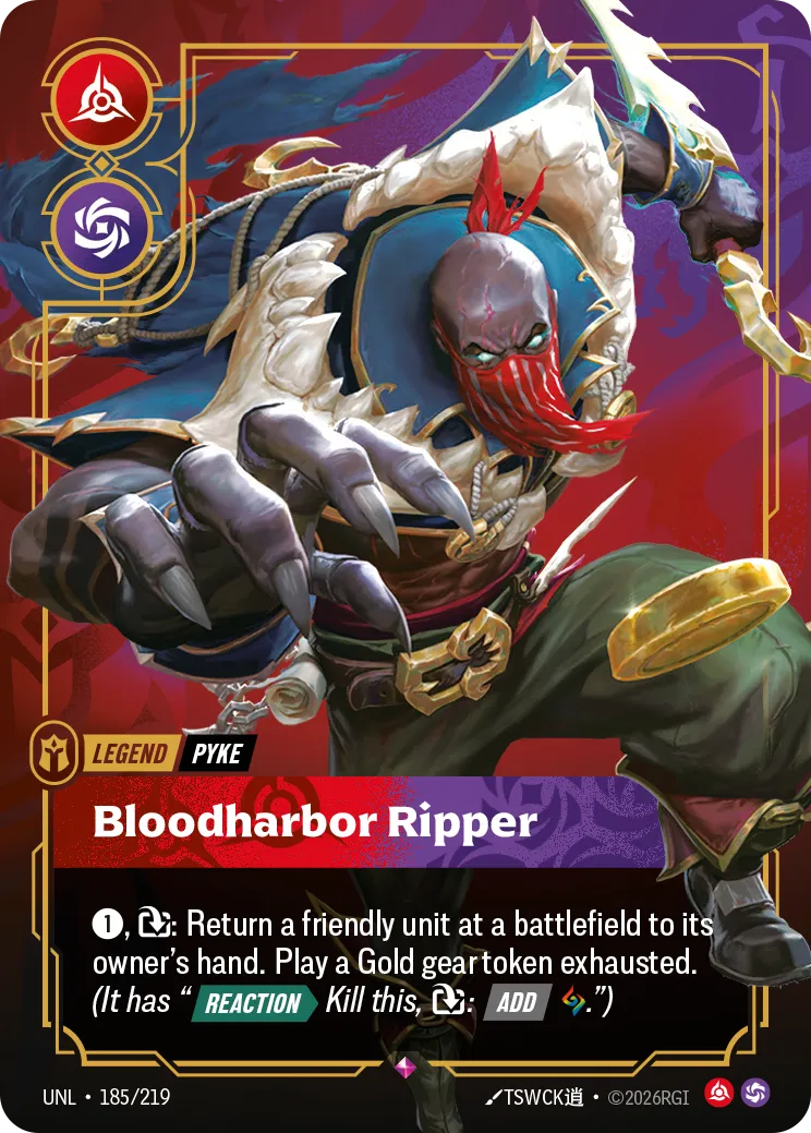 Pyke, Bloodharbor Ripper