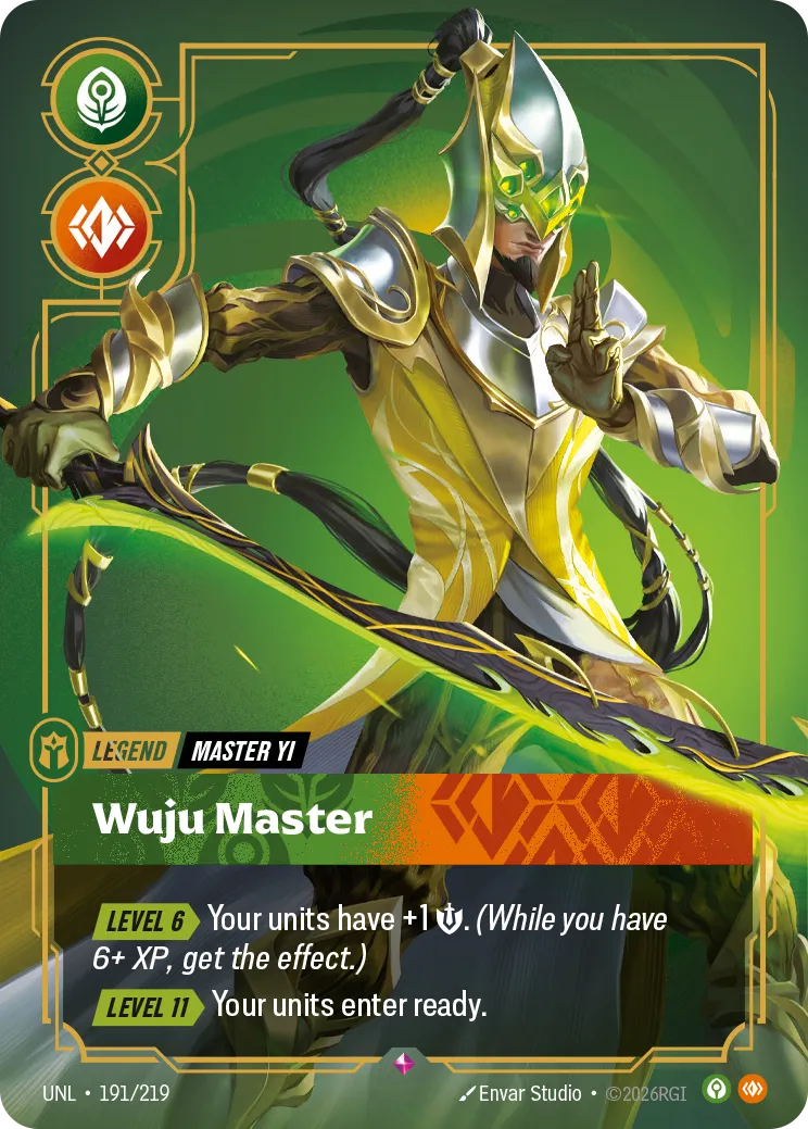 Master Yi, Wuju Master